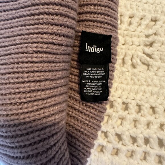 Chroma Eco Mittens and Beanie (O/S) Mink Indigo Love & Lore - Picture 6 of 6